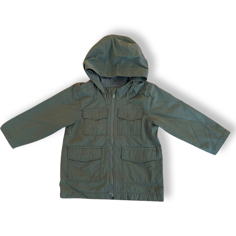 Old Navy Olive Green Water Resistant Jacket - 2T